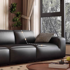 Sofa showcasing elegant modern lines