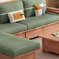 versatile sofa with ottoman