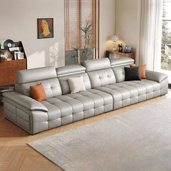 modern grey single sofa