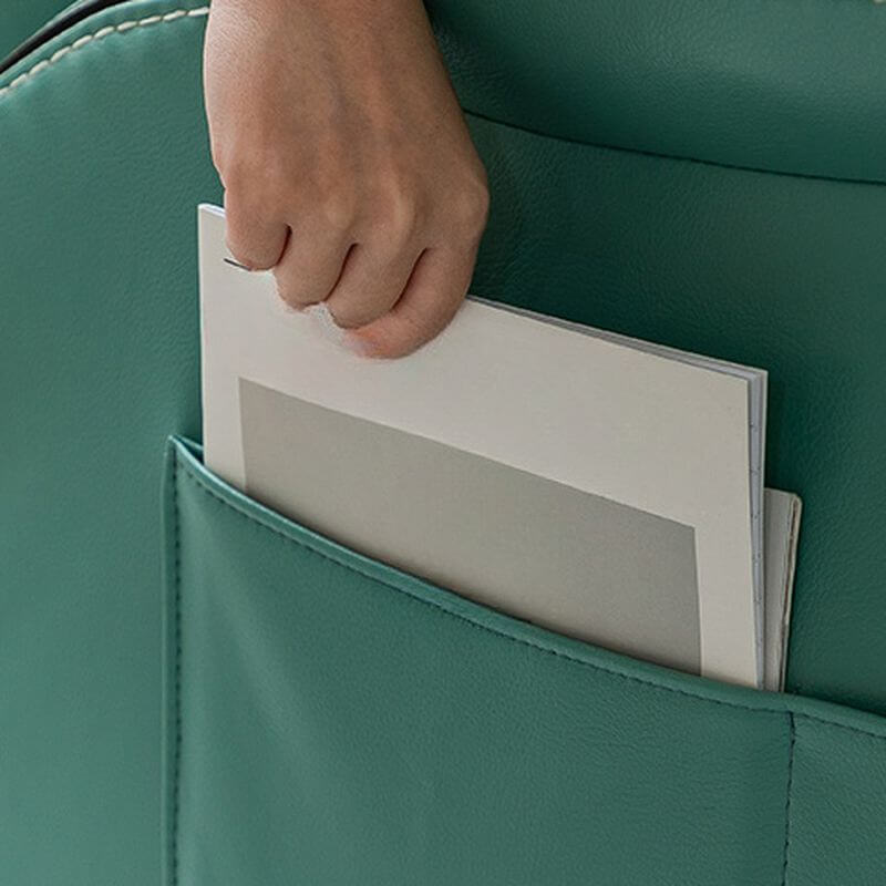 Beige recliner chair in cozy living room