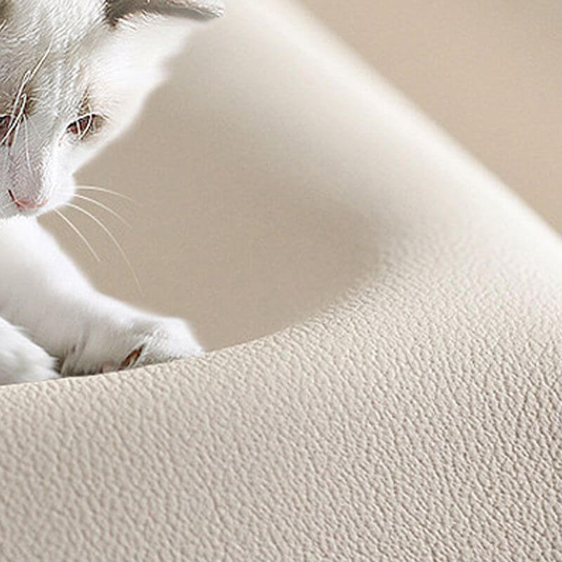 Dramatic green bean bag in modern interior