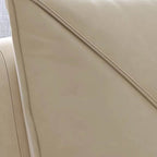 Relaxing in a plush bean bag chair