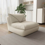 Water resistant bean bag chair in gray