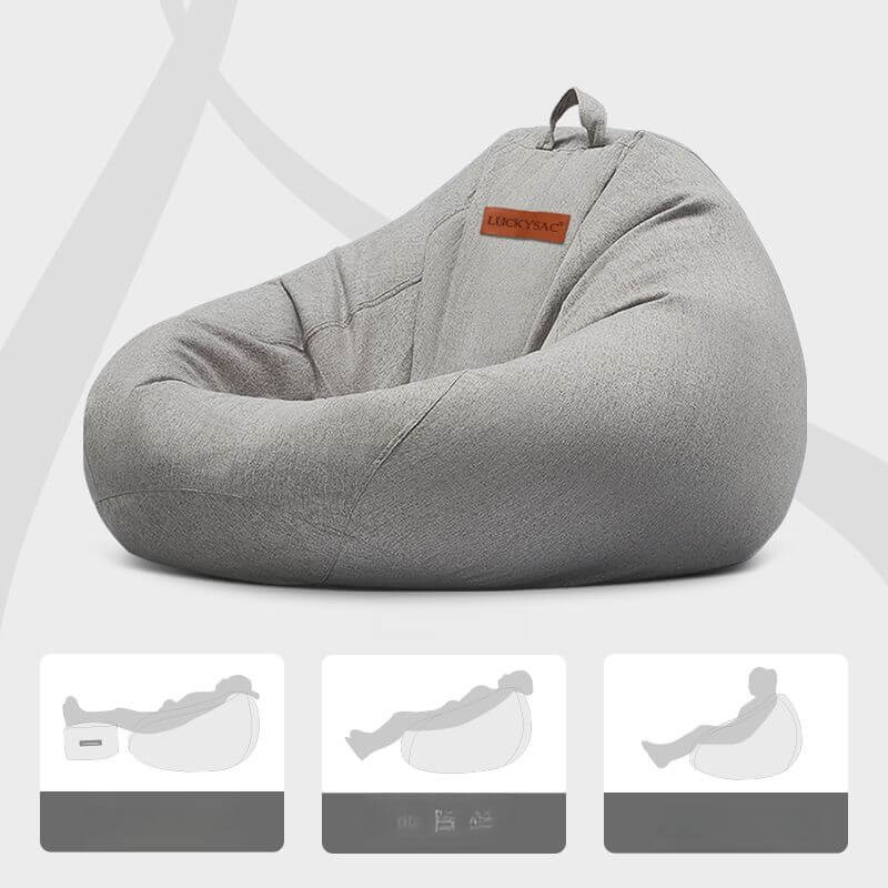 Lemon color bean bag for kids room