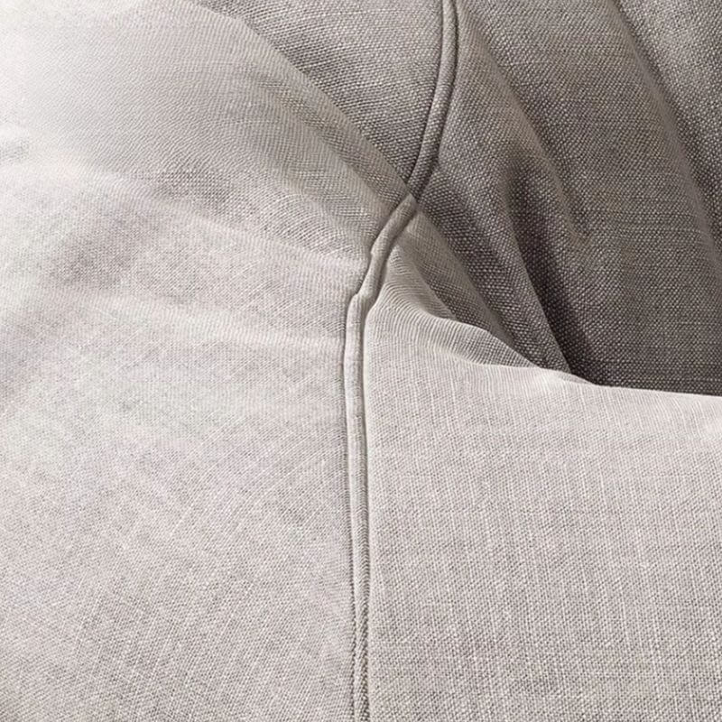 Yellow fun bean bag chair for kids' room