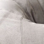 Yellow fun bean bag chair for kids' room