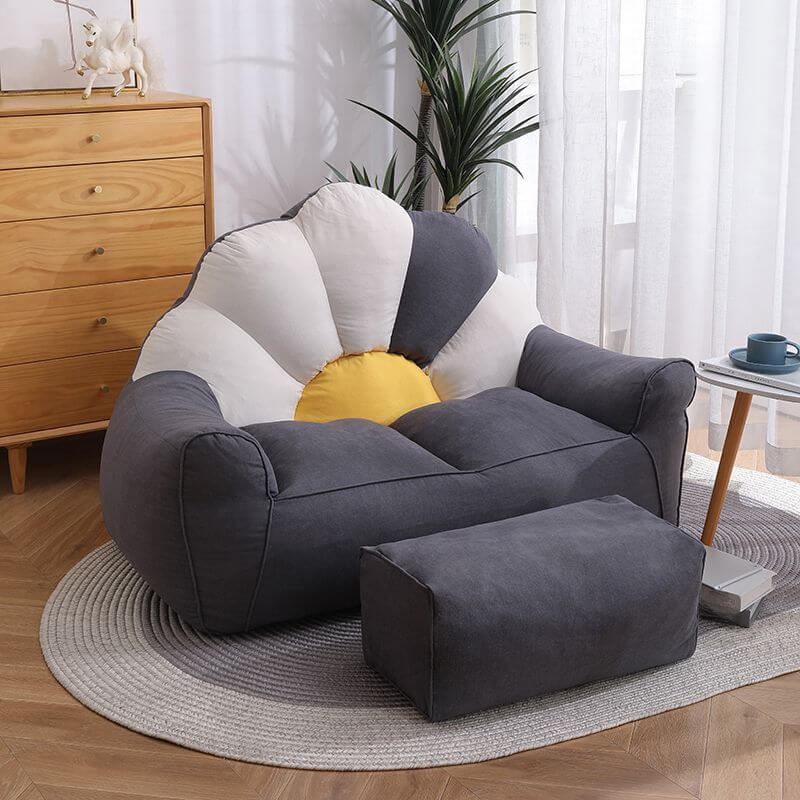 Stylish oversized bean bag chair