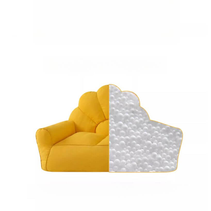 Comfortable cotton bean bag seating