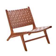 Natural wood recliner chair showcasing elegant design