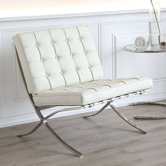 Reclining Alloy Lounge Chair with Removable Cushions