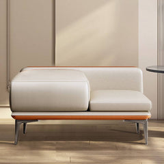 Versatile leather bench in modern home decor