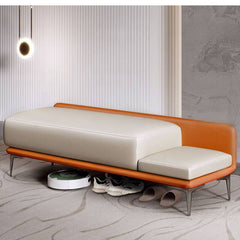 Compact 31-inch bench in a stylish setting