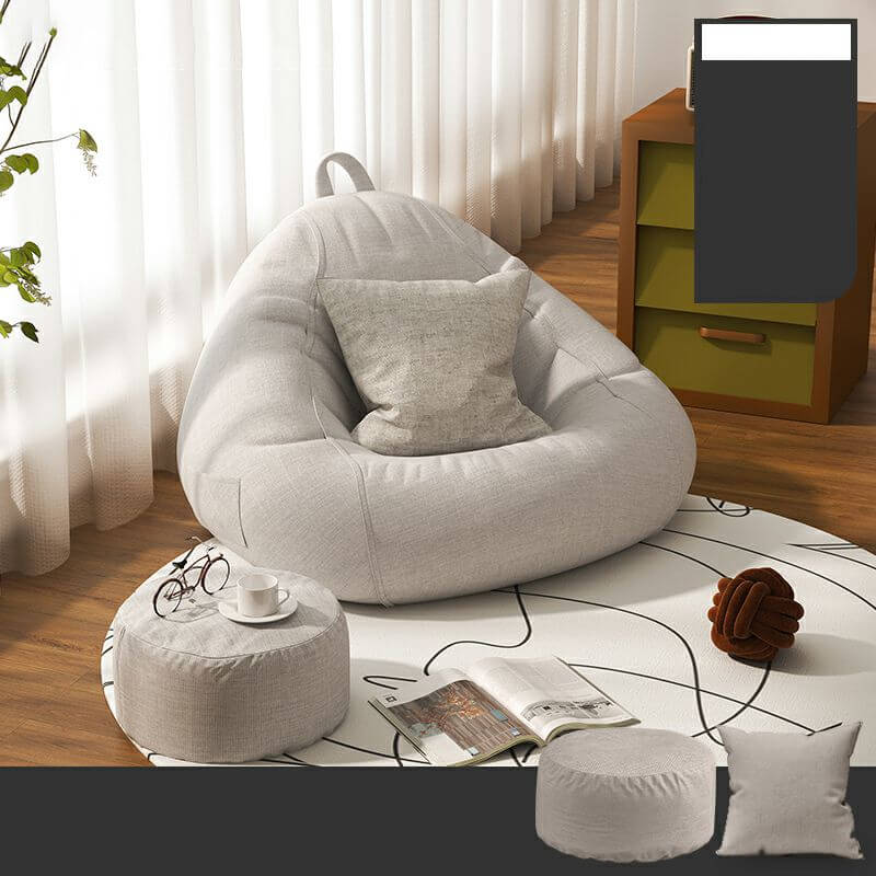 Playful pink bean bag for kids