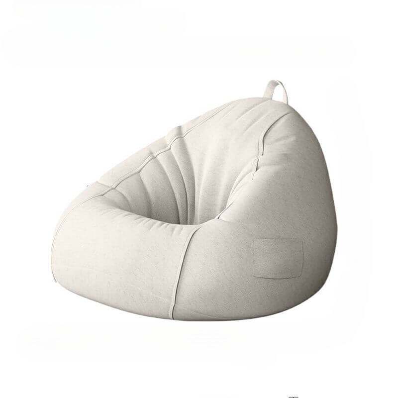 Standard beige bean bag chair dimensions