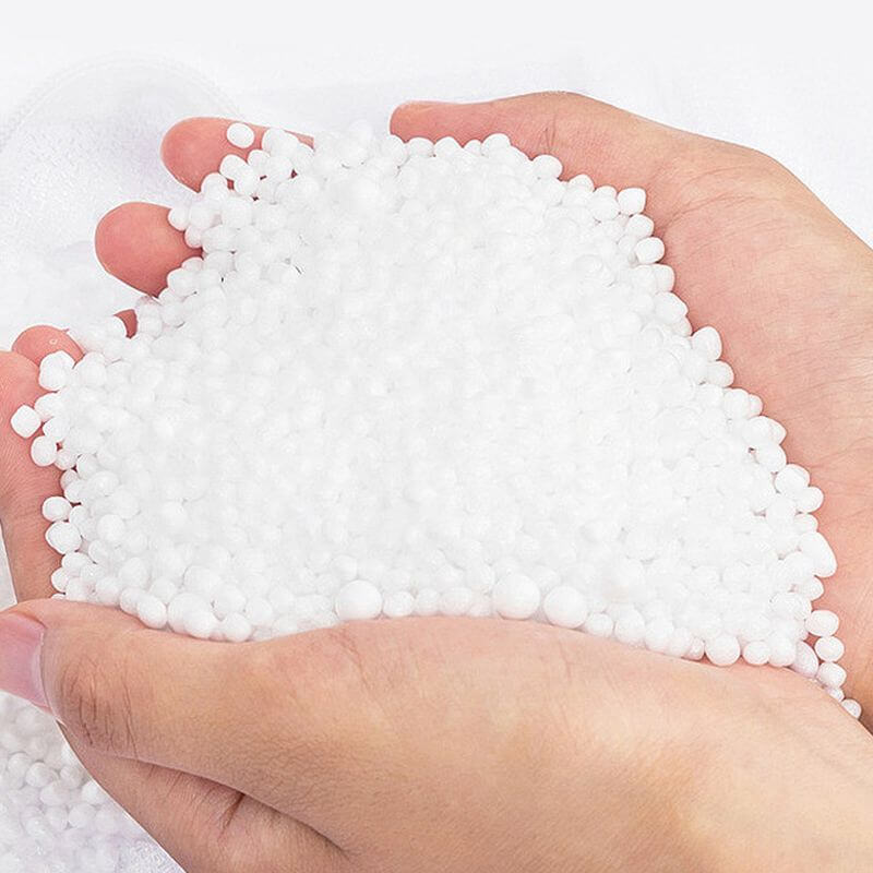 Solid color bean bag chair with ottoman