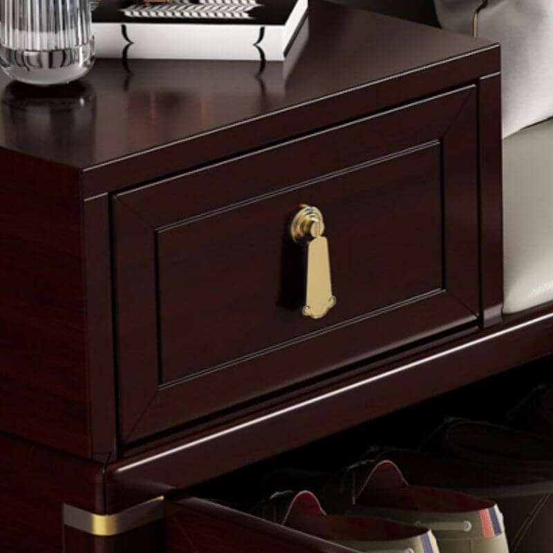 Durable wood bench for home