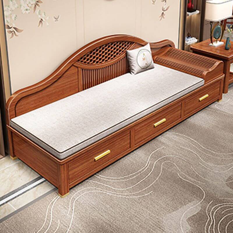 Right-Arm Chaise Chair Living Room with Solid Color, Repository Storage, Right-hand Arm, Detachable Cushions, Pillow, and Reclining Feature Secondary image