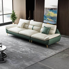 Vintage glam sofa in modern interior