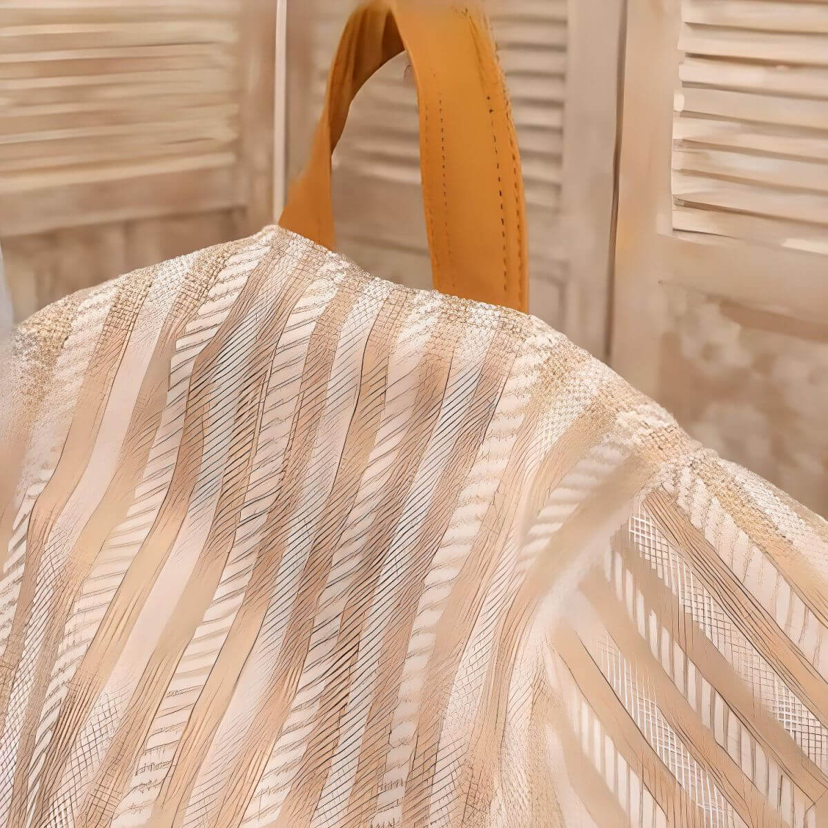 Durable cotton blend bean bag chair