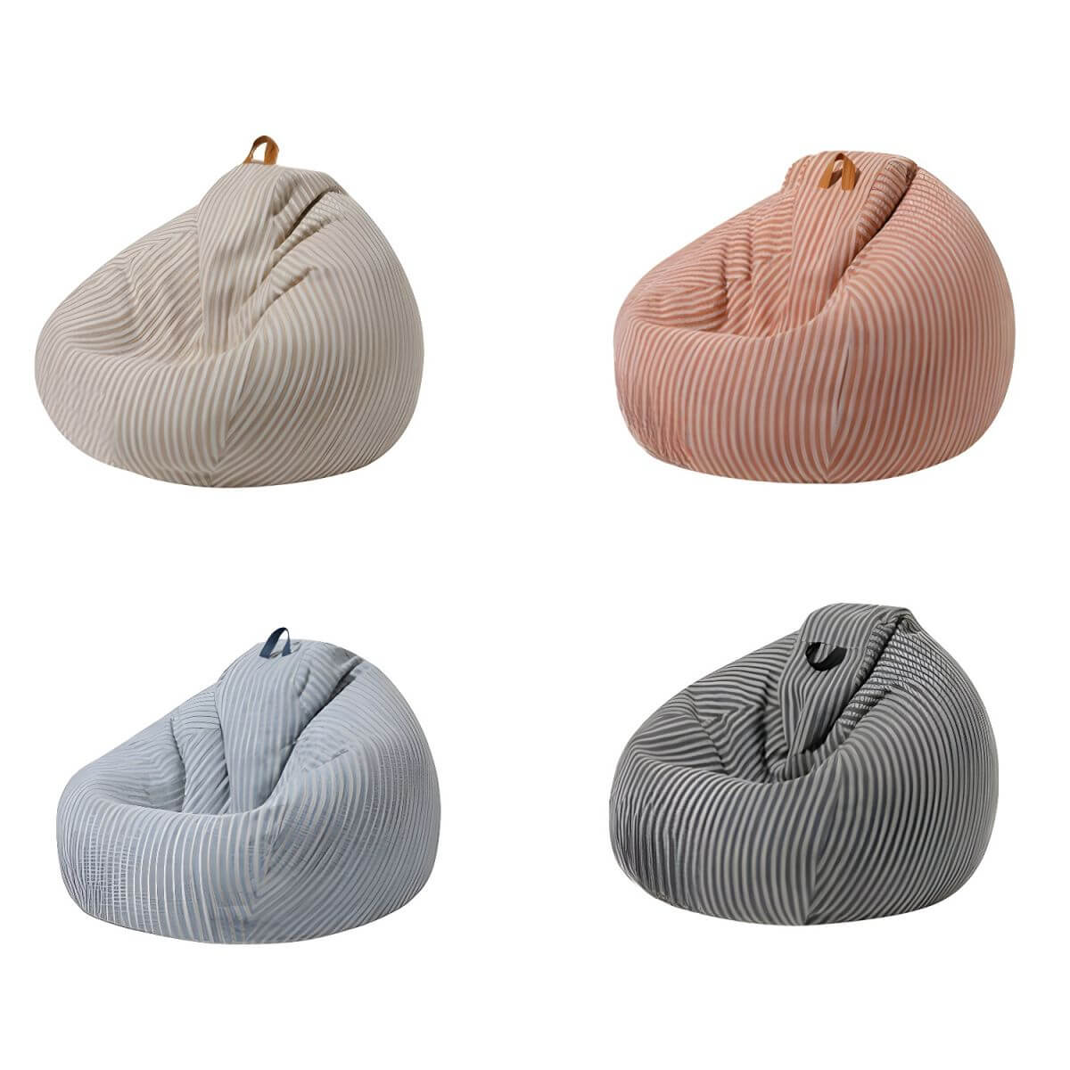 Vibrant bean bag chair for modern decor