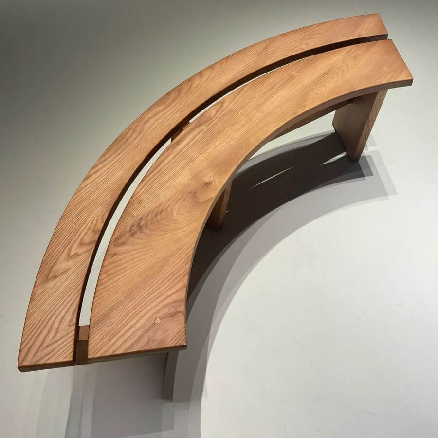 Rustic Brown Steampunk Dining Bench Hauptbild