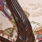 Elegant upholstery of the Rustic Arm Chair