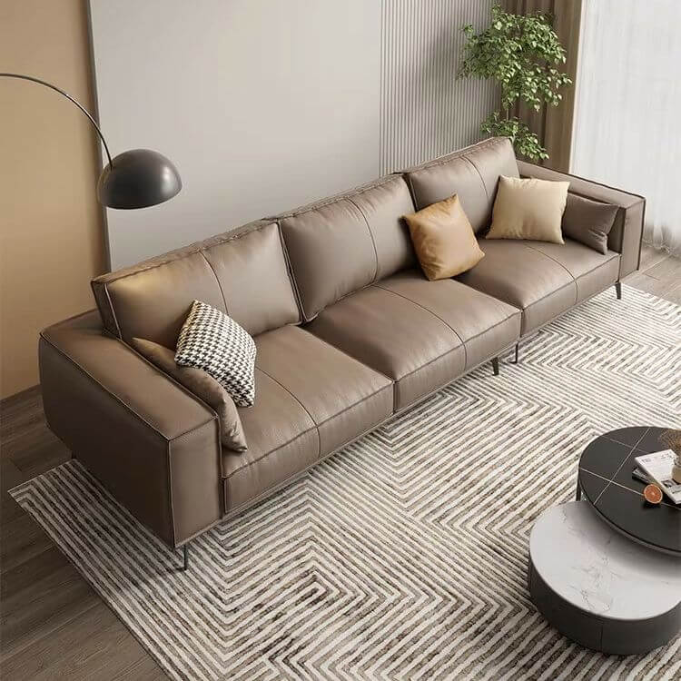 Spacious sofa for four seating