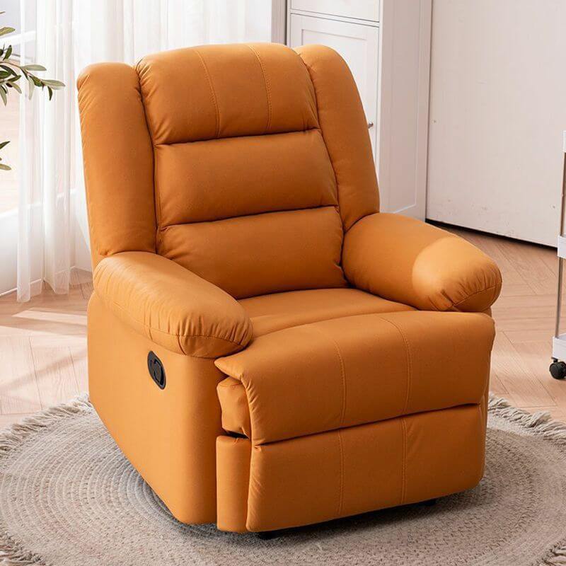 Modern electric recliner with USB port