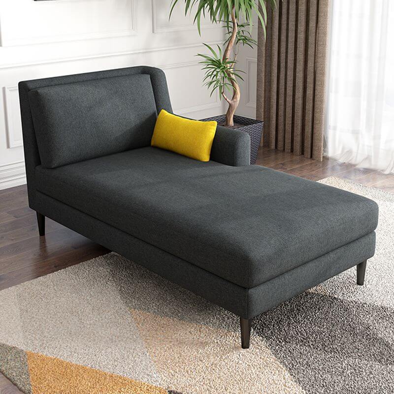 Living room with Scandinavian corner unit chaise lounge Main image
