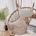 Comfortable seating arrangement with Papasan chair