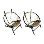 Non-stackable Scandinavian chair design