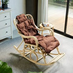 Spindle back design of rocking chair