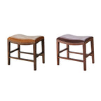 Wood frame standard ottoman