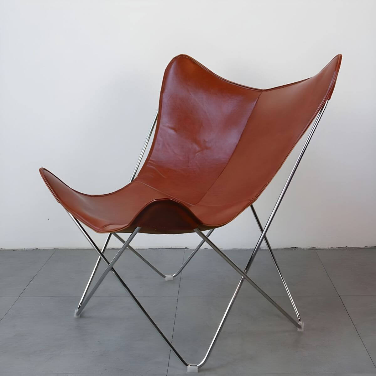 Reclinable Pequeño Escandinavo de Metal, Color Sólido, Impermeable, Con Patas Imagen secundaria del producto