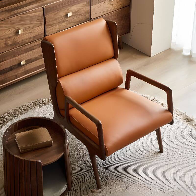 Scandinavian Style Ergonomic Arm Chair for Drawing Room Secondary image