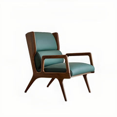 Modern arm chair with sleek lines