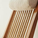 Stylish traditional recliner showcasing the solid color pattern