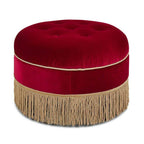 Comfortable pouf with sponge fill material