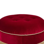 Compact pouf for versatile use in interiors