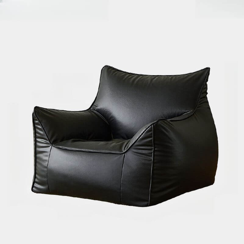 Comfortable bean bag chair with armrests