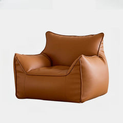 Elegant solid color bean bag chair