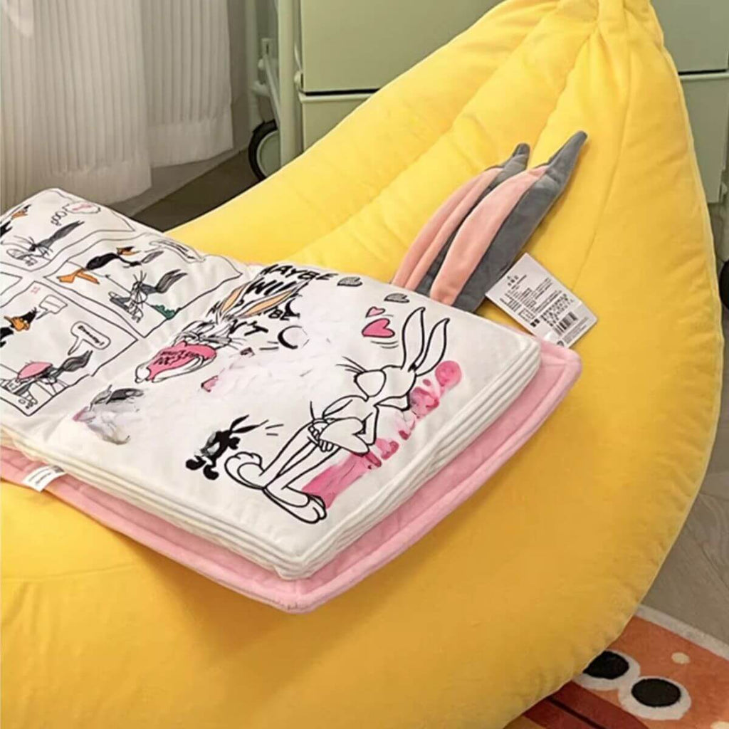 comfortable bean bag seating