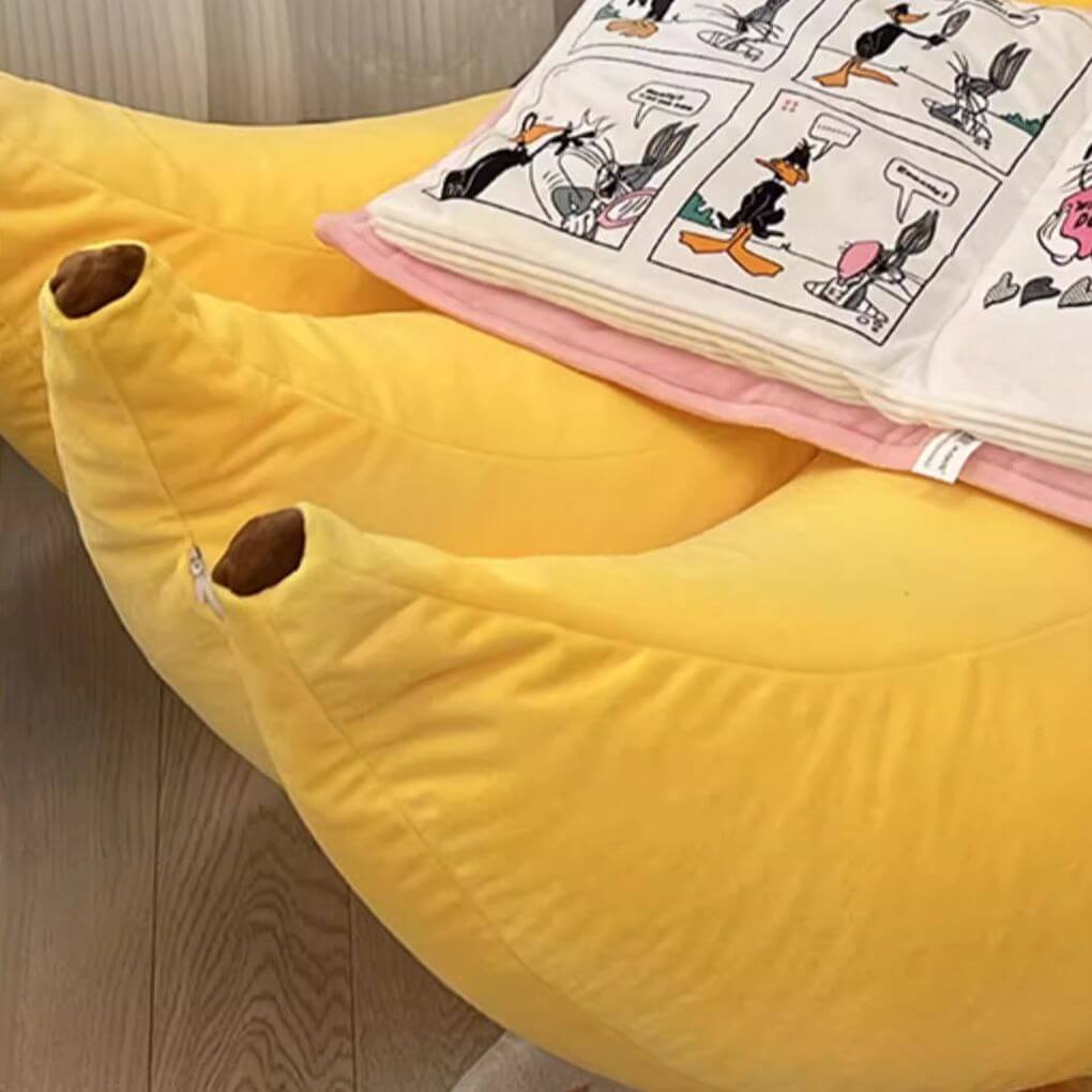 bright colored flannel chair