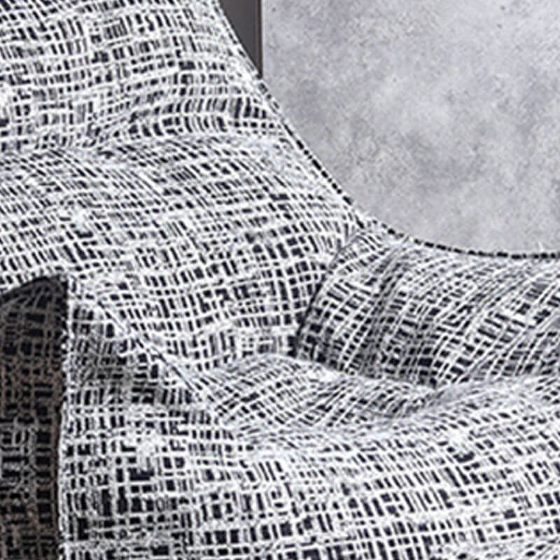 Elegant solid color bean bag lounger