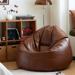 Stylish bean bag chair in modern decor