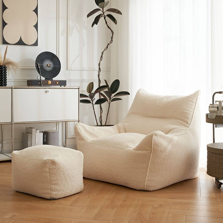 Citrus Bean Bag Sofa for two