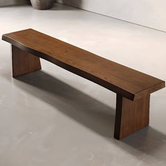 Sepia Minimalist Lumber Bench used as extra seating