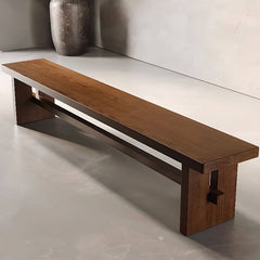 Stylish seating solution for a hallway with the bench