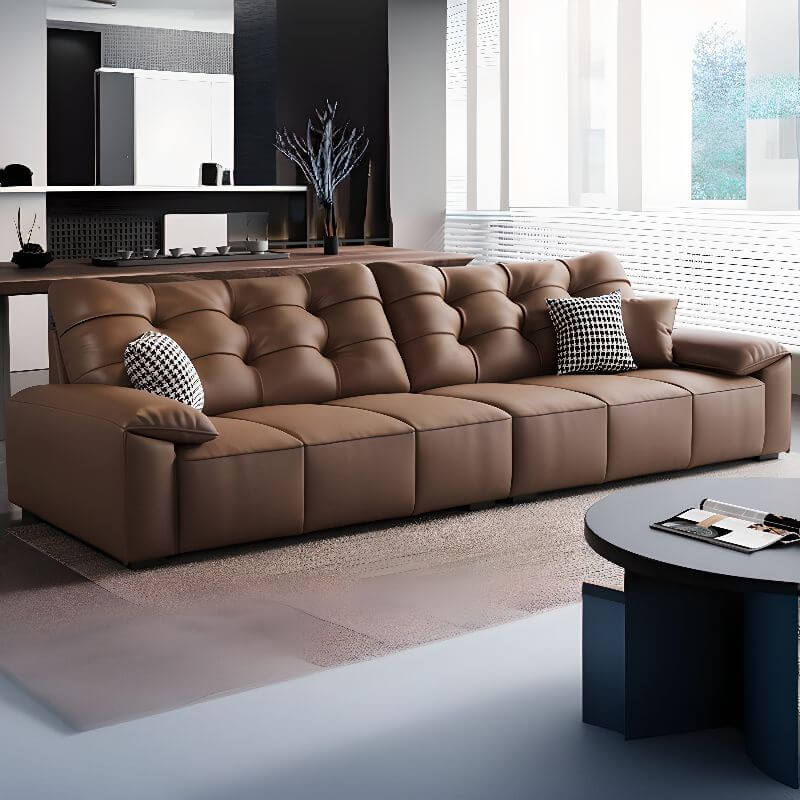 Sepia Sofa angled view Imagen principal del producto