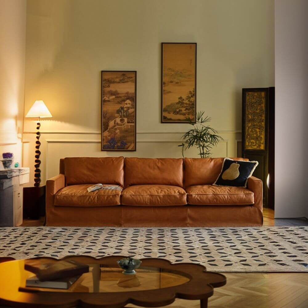 Sepia Standard Sofa in modern living room